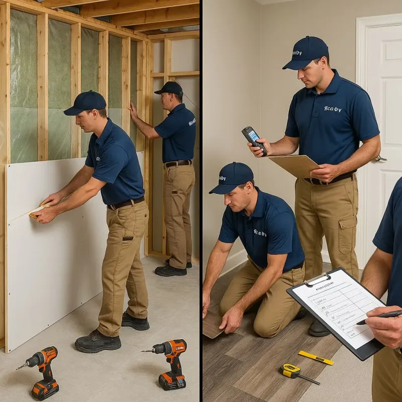 Repairs and Reconstruction process in Bracey, VA